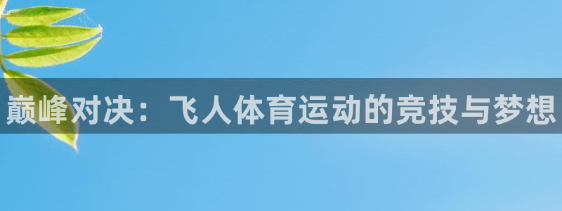 3377体育官网下载平台是正规平台吗：巅峰对决：飞人体育运动